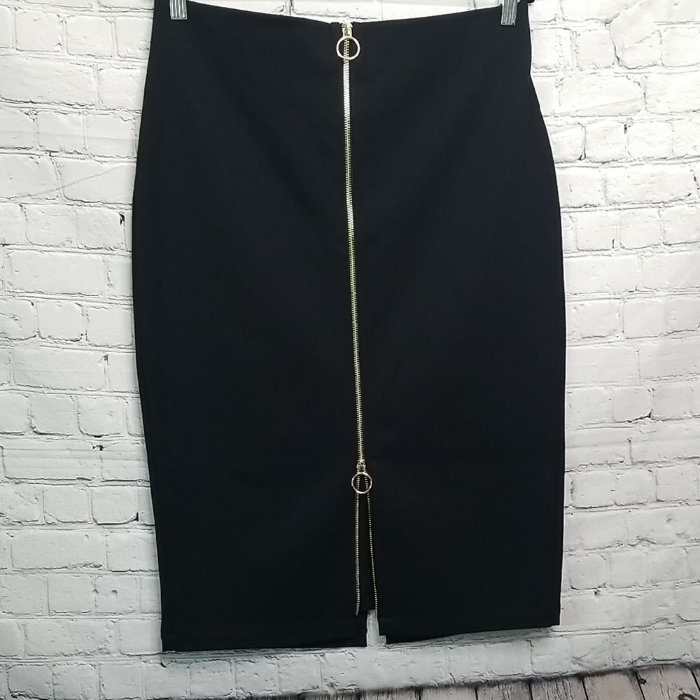 I.N.C. Women's Large Zip Front Skirt